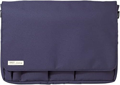 LIHIT LAB Carrying Pouch (Laptop Sleeve), 9.4 x 13.4 Inches, Navy (A7577-11)