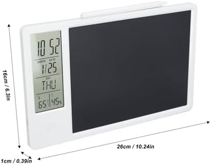 Electronic LCD Writing Tablet, 10.24 x 6.3 x 0.39in Electronic Digital Writing Board, HD LCD Display Erasable Drawing Doodle Board,Writing Board Calendar Office Memo Message