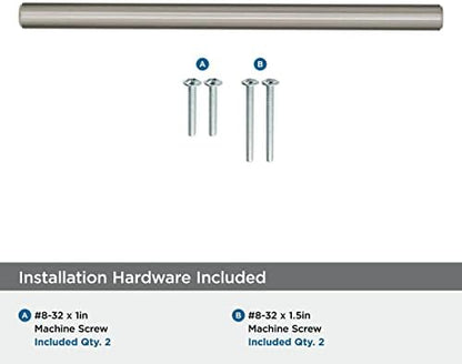 Amerock 5-1/16" Bar Pulls Sterling Nickel Drawer Pull