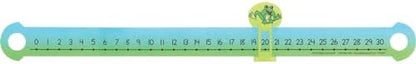 Really Good Stuff Slide & Learn Number Line, 21" L by 3" W (Set of 12)
