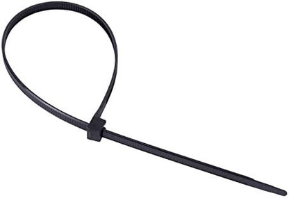 Gardner Bender 46-310UVBM Nylon Doublelock Cable Tie, 11 in., 75 lb Tensile Strength, Wire Tie / Industrial / Outdoor & Household Use, Zip Tie, 1,000 Pk., UV Resistant Black