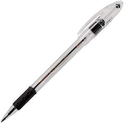 Pentel RSVP Ballpoint Pen, (1.0mm) Med Line, Black Ink, 72pk Canister (BK91PC72A)
