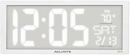AcuRite Digital Clock, 14.5-Inch / Multicolor