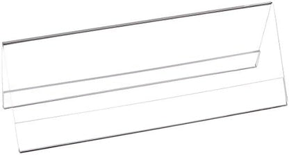 Azar Displays 192810 11" W x 4.25" H 2-Sided Nameplate (10 Pack)
