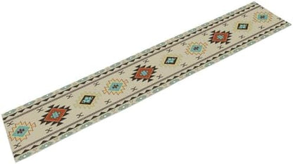 Aztec Southwest Table Runner,Ethnic Style Design Geometric Table Runners Dresser Scarves Table Setting Decor for Garden Farmhouse Wedding Party Holiday Dinner Home 13x108 Inch