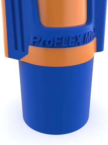 Ideal Electrical Twister Proflex Mini (30-343) Orange/Blue Wire Connector, Box of 100 — Compact Twist-On Wire Nuts for 22 to 12 AWG with Comfort SureGrip and Flexible Skirt