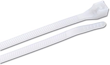 Gardner Bender 45-308 8-Inch Natural Cable Ties, 20-Pack