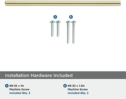 Amerock | Cabinet Pull | Champagne Bronze | 7-9/16 inch (192 mm) Center to Center | Bar Pulls | 1 Pack | Drawer Pull | Drawer Handle | Cabinet Hardware