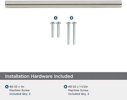 Amerock 10 Pack 5-1/16" Bar Pulls Satin Nickel Drawer Pull