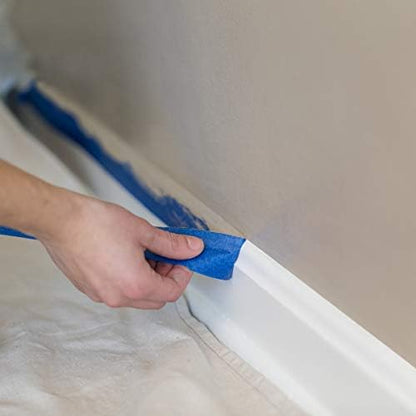 Duck Clean Release Blue Painters Tape, Masking Tape For Paint Projects, 1.5 in (1.41 in x 60 yd) 4-Pack, 240460