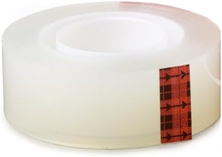 Scotch Transparent Tape with C60 Desktop Dispenser, 3/4 x 1000 Inches