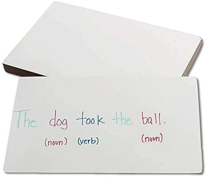 hand2mind Double-Sided Centimeter Grid White Boards for Students, Grid Board for Graphing, Dry Erase Boards, Portable Whiteboard, School Supplies, Classroom Supplies (Pack of 10)