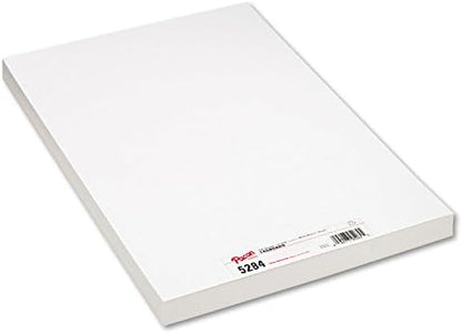 Pacon Medium Weight Tagboard, White, 12" x 18", 100 Sheets