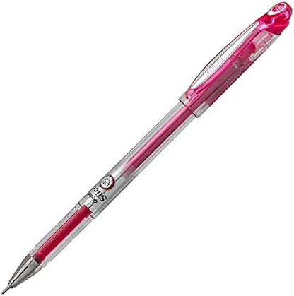 Pentel Arts Slicci 0.25 mm Extra Fine Gel Pen, Assorted Ink, 8 Pack (BG202BP8M)