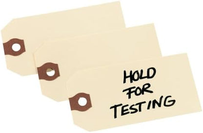Avery Unstrung Shipping Tags, 11.5 pt. Stock, 3-3/4" x 1-7/8", 1,000 Manila Hang Tags (12303)