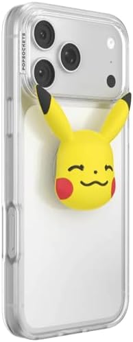 PopSockets Adhesive Phone Grip, Holder- Pikachu