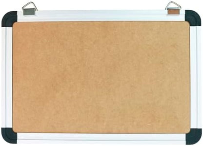 School Smart Large Magnetic Dry Erase Board, Aluminum Frame, 30 x 23 Inches