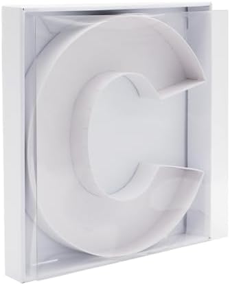 12" Fillable Cardboard Letter Charcuterie Gift Cupcake Box With Cover Sweets Packaging (C)