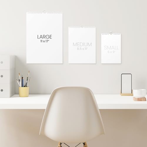 Karto Wall Calendar 2026-2027 11x17 in - Big Text