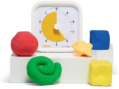 TIME TIMER 10 Minute MOD Education Edition ⁠— Visual Timer with Desktop Software for Kids Classroom Learning, Productivity Timer, Study Tool and Office Meetings with Silent Operation (10min)