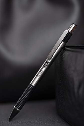 Zebra Pen STEEL M-301 Blue Grip Mechanical Pencil, 0.5mm Fine Point, 12-Pk