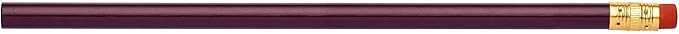 Pencil Guy Blank Round Pencils, Purple, 144 to a box