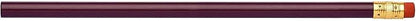 Pencil Guy Blank Round Pencils, Purple, 144 to a box