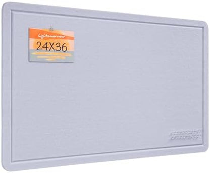 Felt Bulletin Board 36x24 inches, Decorative Pin Board for Home & Office