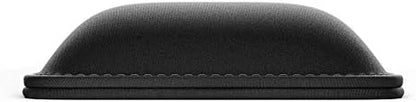 Glorious Wrist Pad/Rest - Compact - Black - Mechanical Keyboards, Stitched Edges, Ergonomic | 12x4 inches | 25mm/1in Thick (GWR-75) Compact (Black)