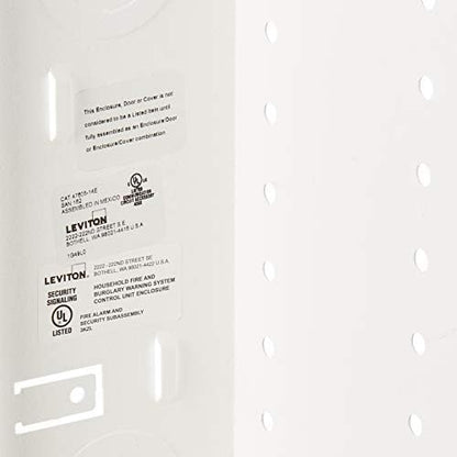Leviton 14" SMC Series, Structured Media Enclosure only, 47605-14E, White