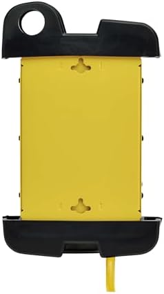 Tripp Lite Eaton TLM812SA Heavy Duty Power Strip with Surge Protection, 8 Outlets, 1500 Joules, Yellow Metal Housing, 12ft Cord, Keyhole Mounting Slots, Cord Wrap, Industrial Garage Work Shop Bench