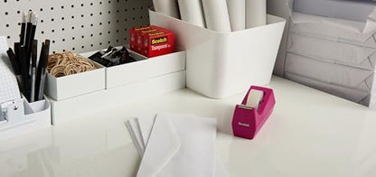Scotch Transparent Tape with C60 Desktop Dispenser, 3/4 x 1000 Inches