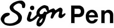 Pentel Sign Pen, Fiber-Tipped, Black Ink (S520-A), Box of 12