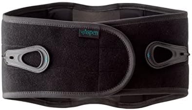 ASPEN Lumbar Support Back Brace, Patented Pulley System for Targeted Compression, Braces for Lower Back Pain Relief for, for Men & Women, Medium 31"-36"