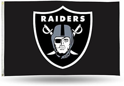 NFL Rico Industries Standard 3' x 5' Banner Flag Single Sided - Indoor or Outdoor - Home Décor
