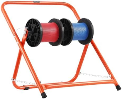 VEVOR Cable Caddy, Heavy Duty Steel Frame, Spool Holder for Electrical Wires, Portable Wire Dispenser for Up to 20 in Diameter Spools, 100 lbs Capacity for Cable Reels, Electrical Industrial Retail