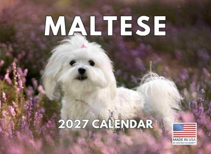 Maltese Calendar 2027 Monthly Wall Calender 12 Month