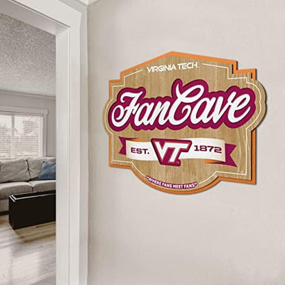 YouTheFan NCAA Officially-licensed FanCave 3D wall art - ready-to-hang, 3D multi-layered construction - floating wall mount design - Perfect fan gift