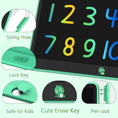 Hockvill LCD Writing Tablet for Kids 16 Inch, Toys for Girls Boys Drawing Pad for 3 4 5 6 7 Year Old Kid, Toddler Doodle Board Christmas Birthday Gift for Children
