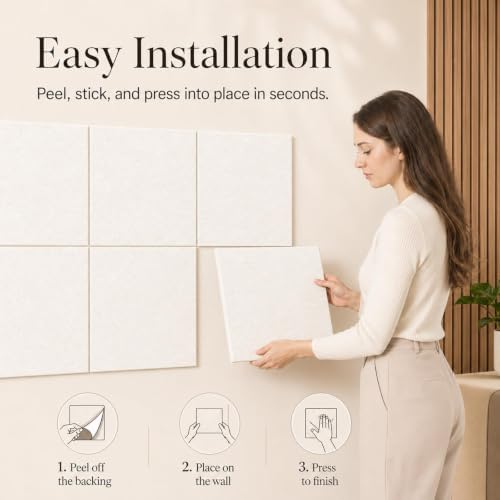Felt Bulletin Board Tiles, Large Cork Board Alternative,24 x 36 in