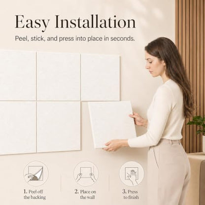 Felt Bulletin Board Tiles, Large Cork Board Alternative,24 x 36 in