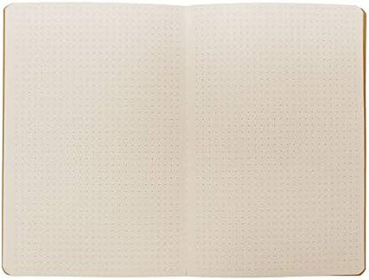 zmybcpack 12 Pack A5 Dot Grid Paper Notebook, Kraft Dot Journal Notebook