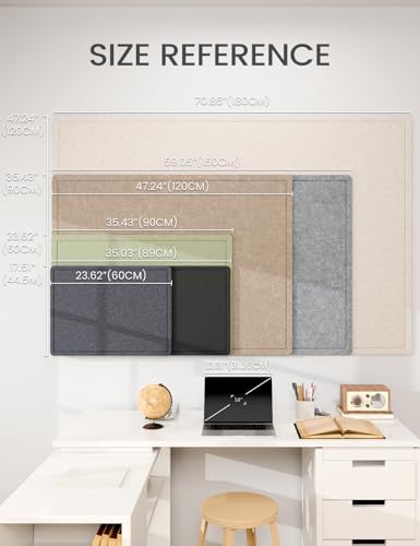 Fluxynara 35.4" x 23.6" Bulletin Board, Pine Green