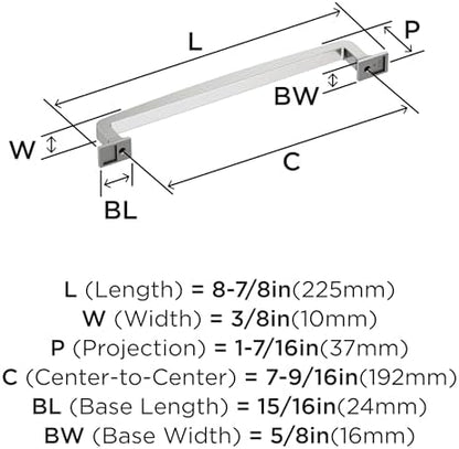 Amerock 7-9/16" Westerly Polished Chrome Drawer Pull