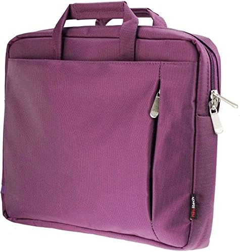 Navitech Purple Water Resistant Graphics Tablet Bag - Compatible with HUIXIANG LCD Writing Tablet 10 Inch