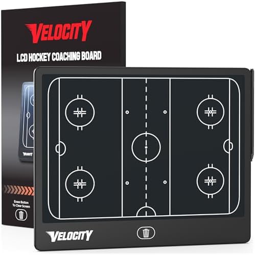 Velocity - Hockey LCD Coaching Board - Black