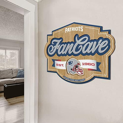 YouTheFan NFL New England Patriots FanCave Wall Art