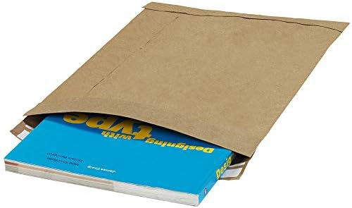 Top Pack Supply Self-Seal Padded Mailers, #7, 14 1/4" x 20", Kraft (Pack of 25)