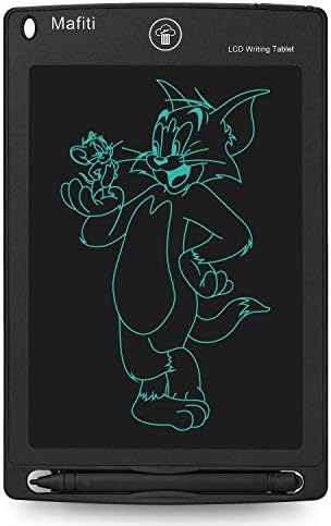 Mafiti LCD Writing Tablet 8.5 Inch Electronic Writing Drawing Pad Portable Doodle Board Gifts for Kids Office Memo Home Whiteboard Black