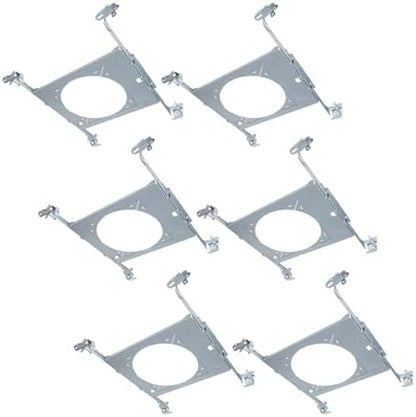 HALO HL6RSMF Mounting Frame, Silver, 6PK